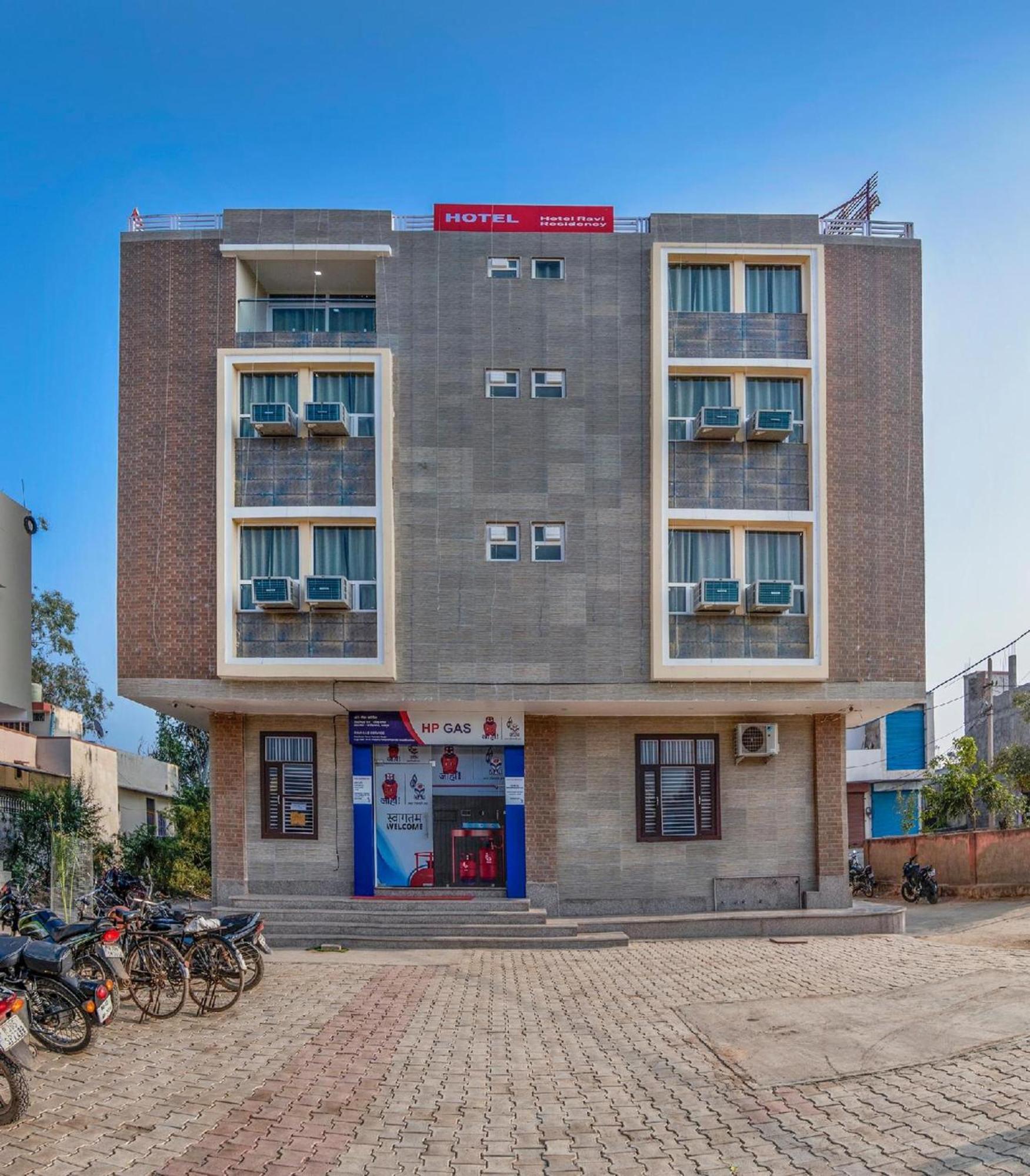 Hotel Ravi Residency Bharatpur Eksteriør billede