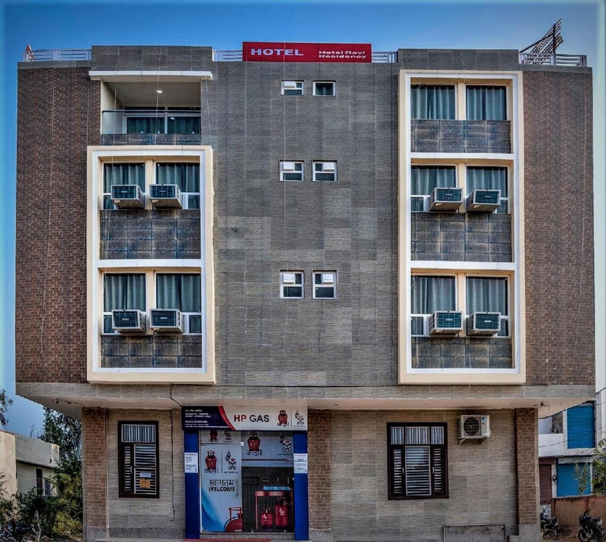 Hotel Ravi Residency Bharatpur Eksteriør billede